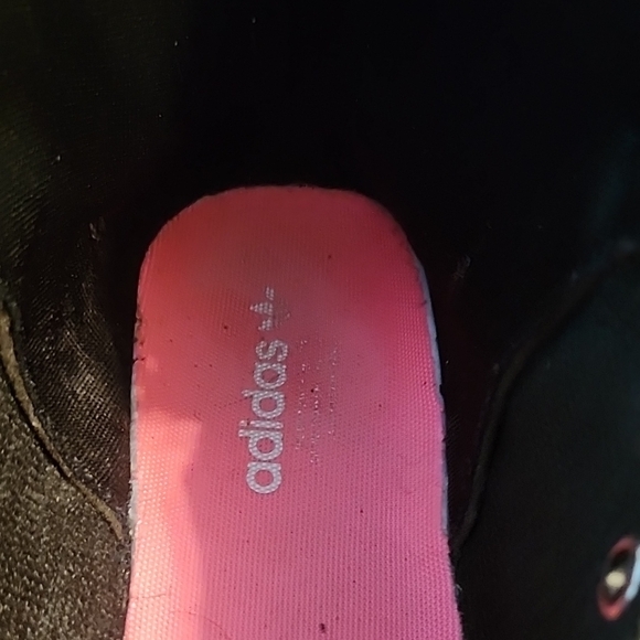 Adidas Women's Sneakers - Black, Gray, and Pink - Picture 3 of 3
